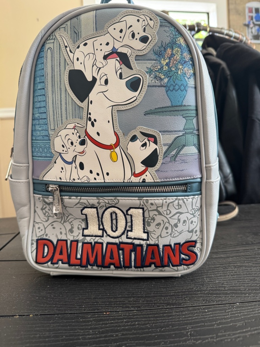 Loungefly 101 Dalmatians Light Blue Mini Backpack